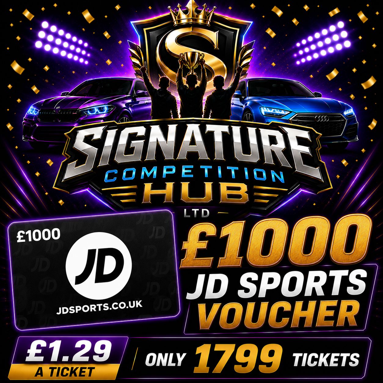 £1,000 JD Sports Gift Card